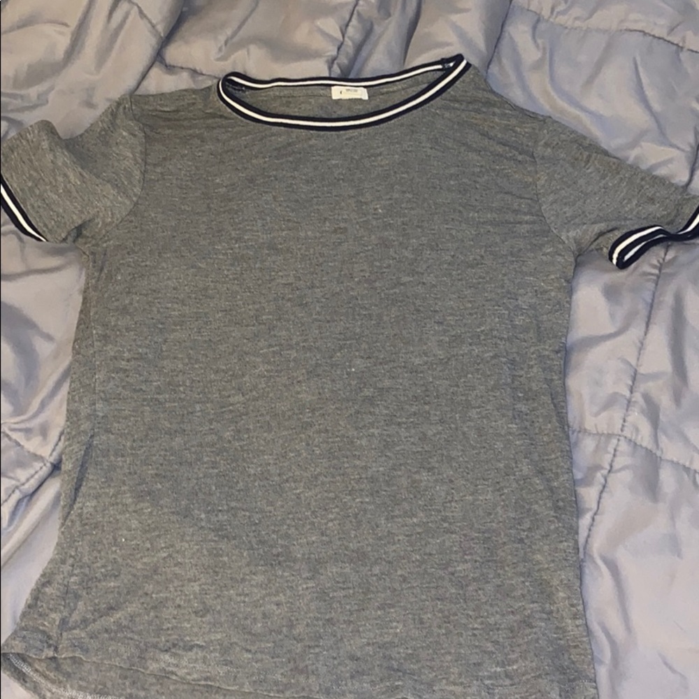 Grey Basic Tee - Picture 3 of 5
